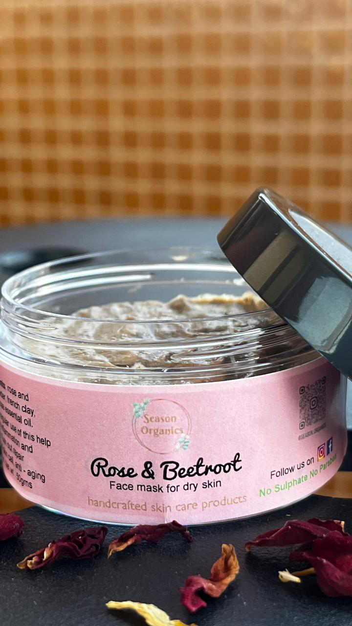 ROSE AND BEETROOT Face Mask
